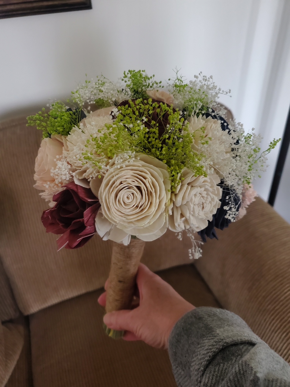 Bouquet with Real Touch Artificial Flowers